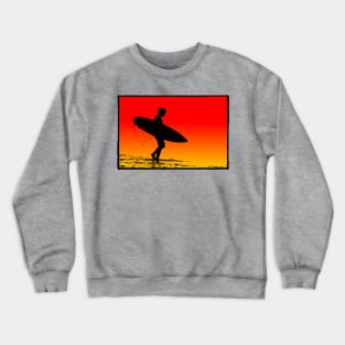 Surfer Girl Crewneck Sweatshirt